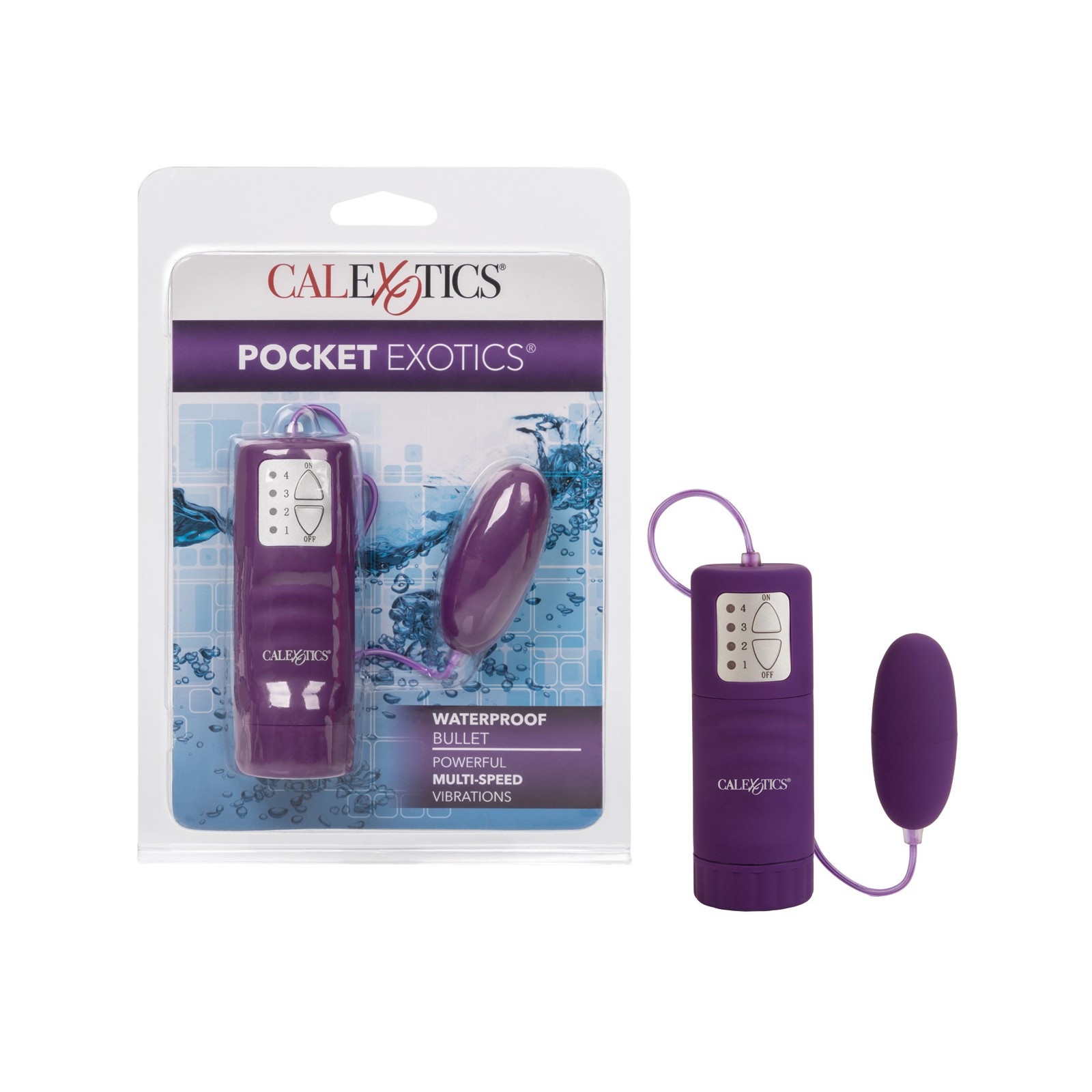 Vibrador Bullet Impermeable Morado