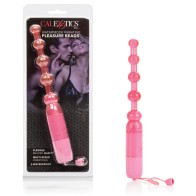 Vibrating Pleasure Beads Waterproof Pink