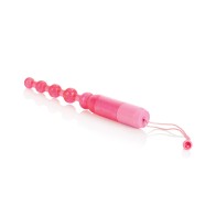 Vibrating Pleasure Beads Waterproof Pink