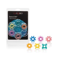 Senso 6 Pack Erection Rings Assorted Colors