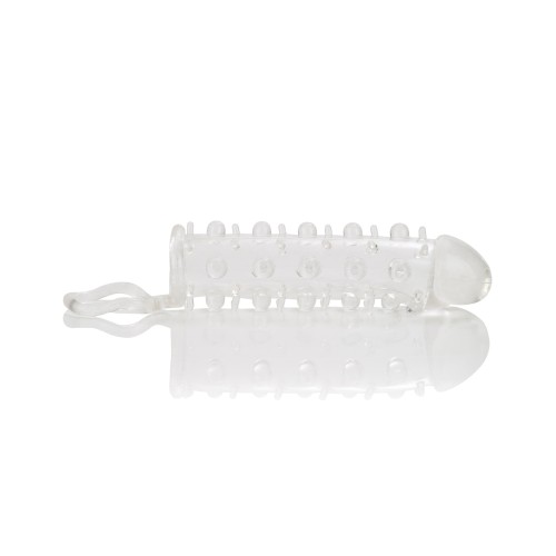 Stud Extender with Support Ring - Clear