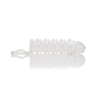 Stud Extender with Support Ring - Clear