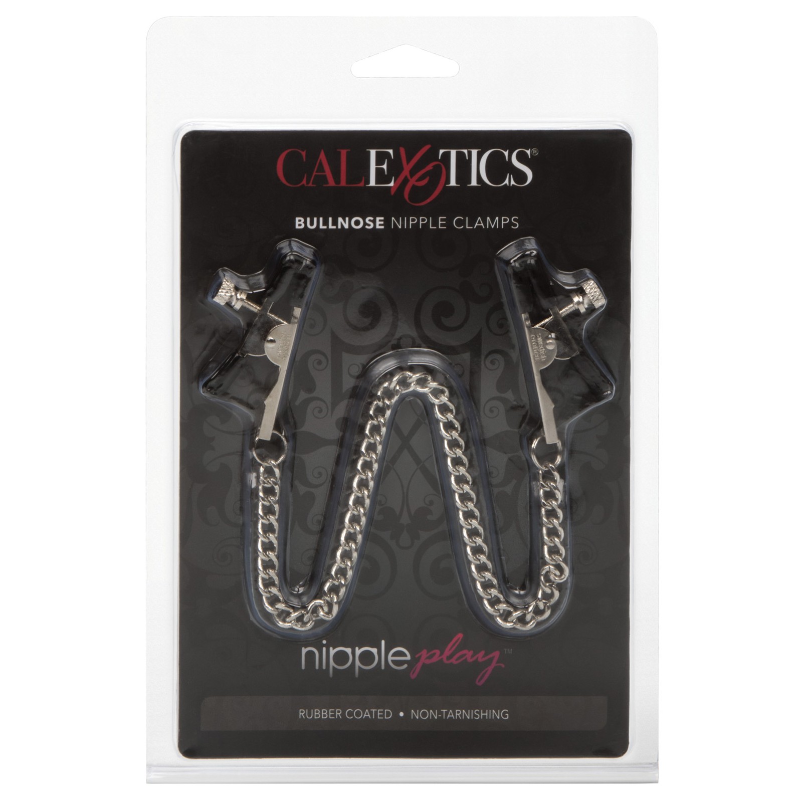 Nipple Play Bull Nose Clamps Silver