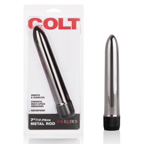 Vibrador Metal COLT de 7" para Estimulación Suprema