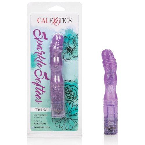 Sparkle Softees G Purple Vibrator