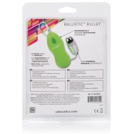 Bala Ballistic Verde - Estimulación Poderosa y Discreta