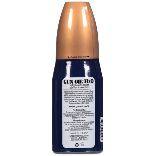 Lubricante a Base de Agua Premium Gun Oil H2O