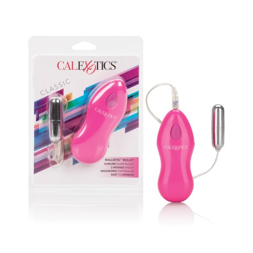 Vibrador Bala Ballística Rosa