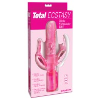 Total Ecstasy Triple Stimulator Vibe Pink