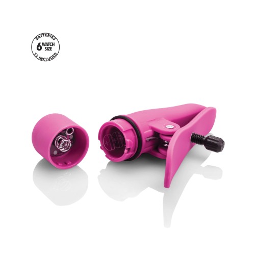 Nipplettes Vibrating Clamps - Pink - Intense Pleasure