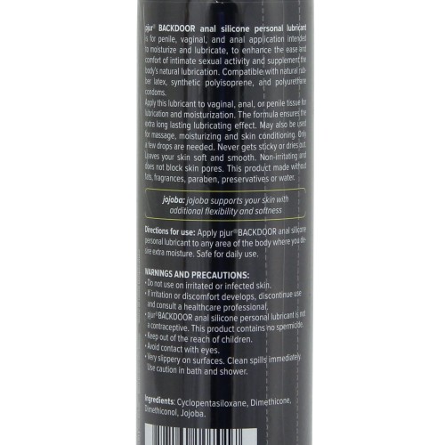 Lubricante Personal de Silicona Pjur Back Door Anal 100ml