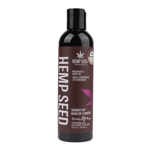 Aceite de Masaje y Corporal Earthly Body - 8 oz Skinny Dip