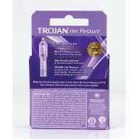 Trojan Her Pleasure Condoms for Enhanced Intimacy