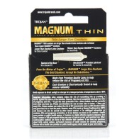 Compra Condones Trojan Magnum Thin Caja de 3