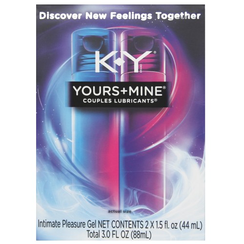 K-Y Yours & Mine Couple's Gift Set