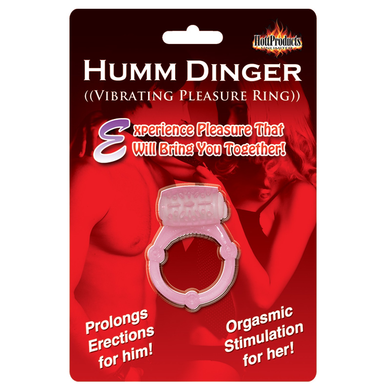 Cockring Vibrador Humm Dinger Magenta