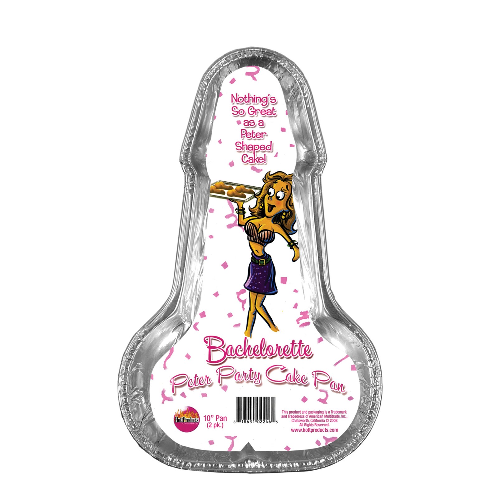 Bachelorette Disposable Peter Party Cake Pan