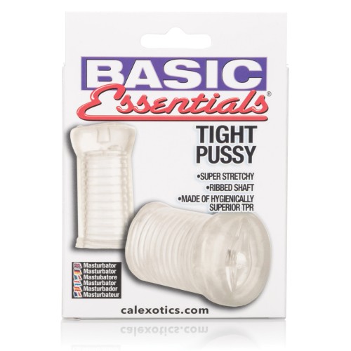 Masturbador Basic Essentials Tight Pussy Transparente