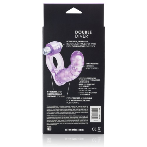 Double Diver Vibrating Enhancer Flexible Penetrator