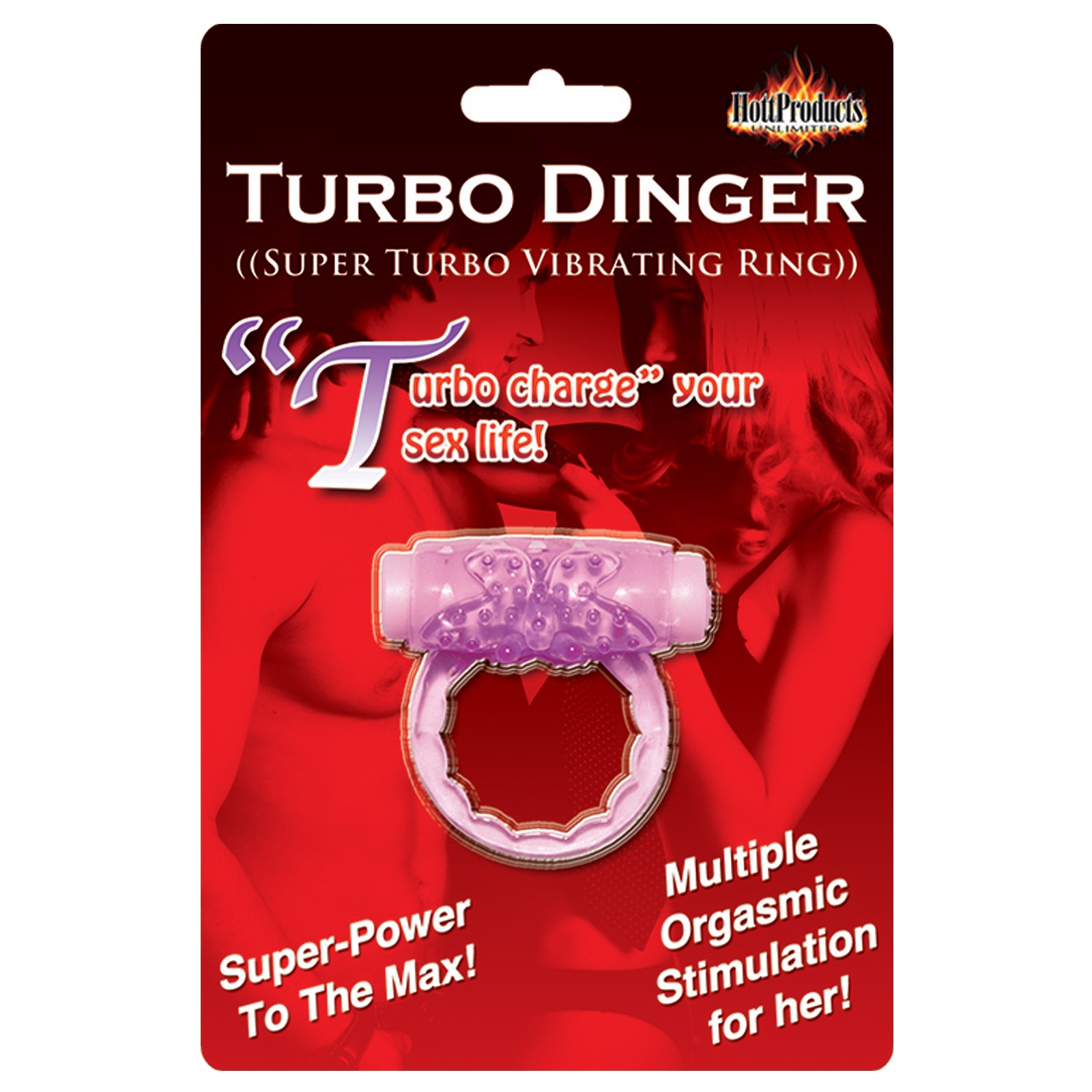 Anillo Vibrador Humm Dinger Turbo - Púrpura