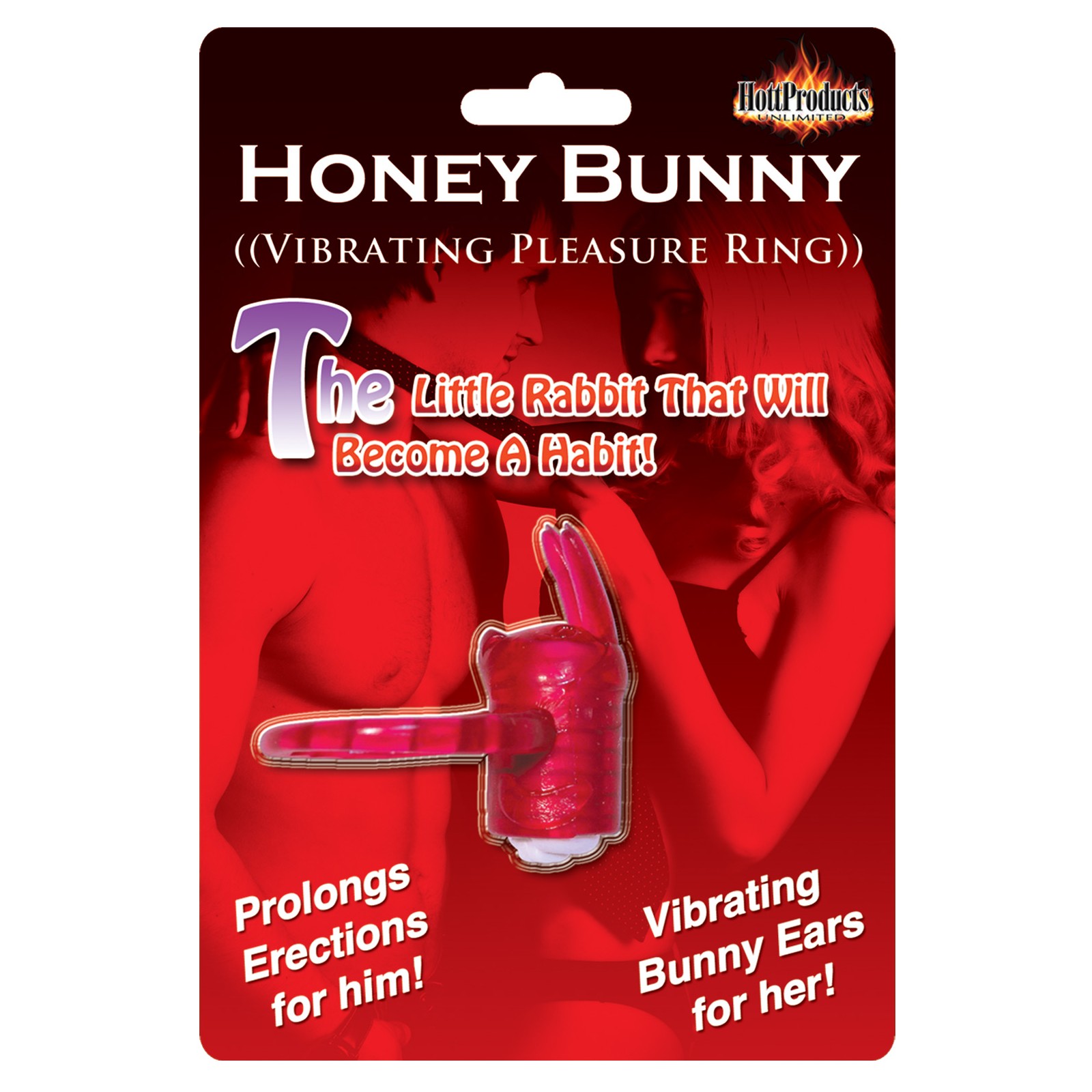 Anillo Vibrador Horny Honey Bunny