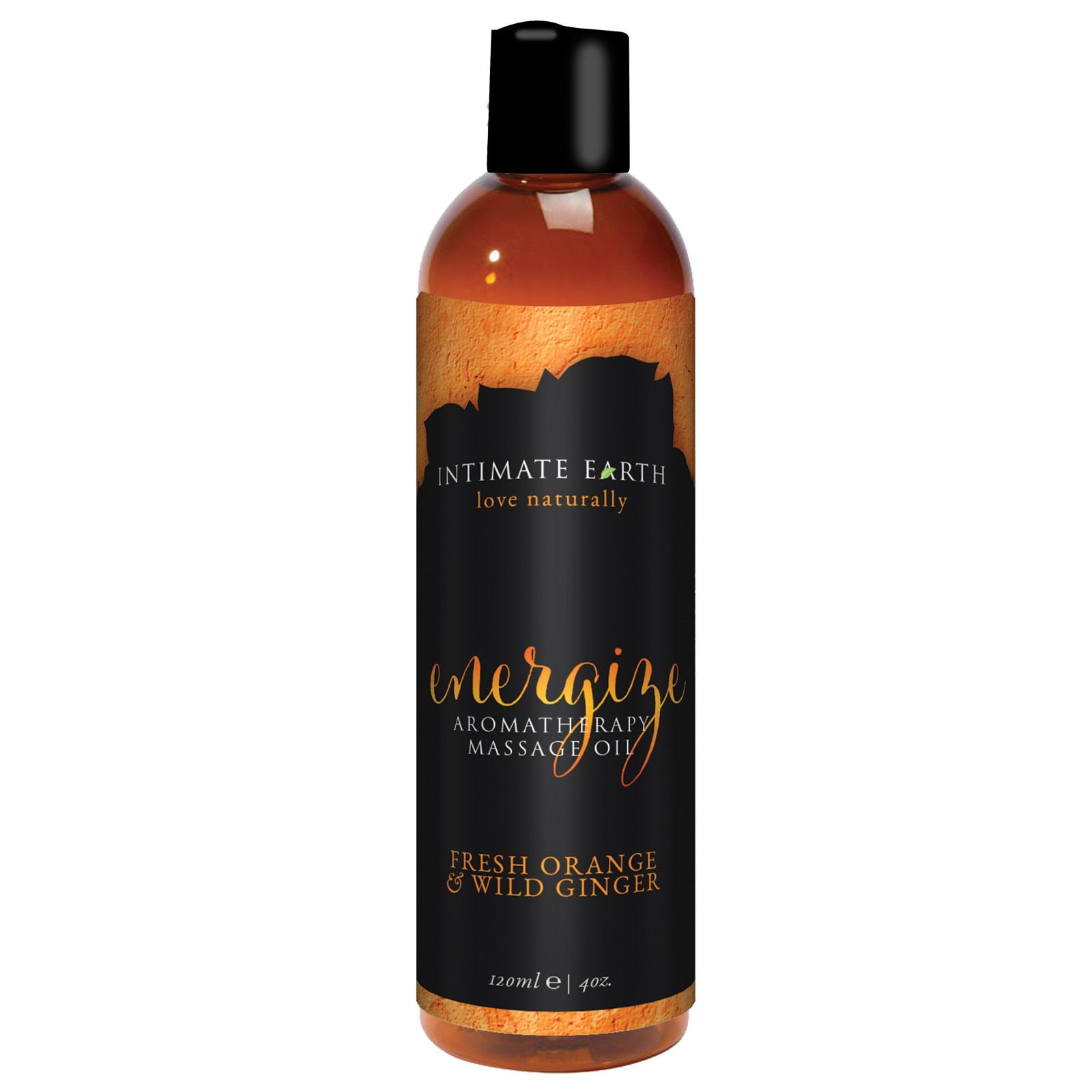 Aceite de Masaje Energizante Intimate Earth - Naranja & Jengibre