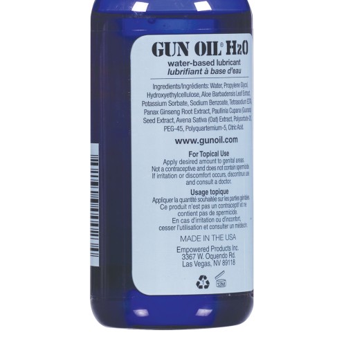 Lubricante a Base de Agua Gun Oil H2O - 16 oz