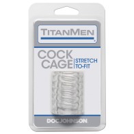 Cage para Pene Titanmen Transparente