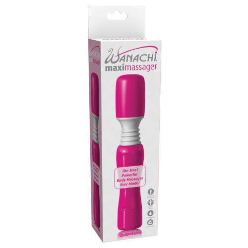 Maxi Wanachi Massager Waterproof Pink