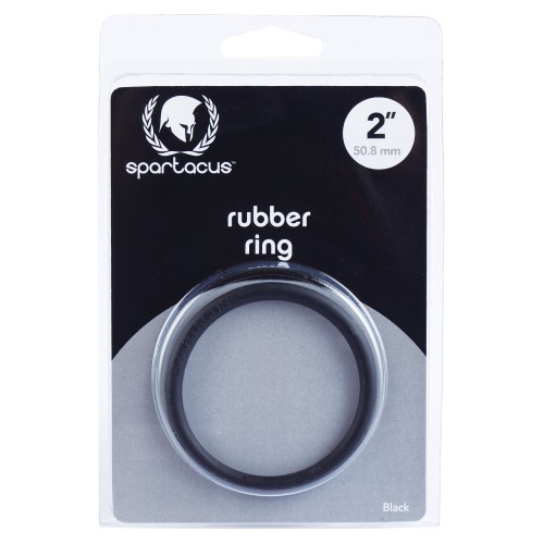 Spartacus Rubber Cock Ring for Enhanced Pleasure