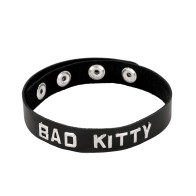 Spartacus BAD KITTY Leather Collar - Premium Comfort