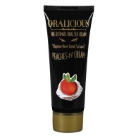 Crema Sexual Oralicious Melocotones con Crema - 2 oz