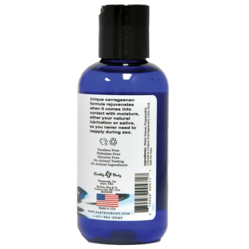 Earthly Body WaterSlide Lubricant Carrageenan