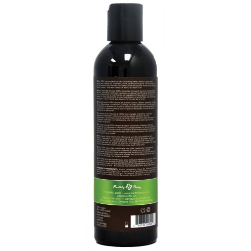 Earthly Body Naked in the Woods Massage Oil - 8 oz