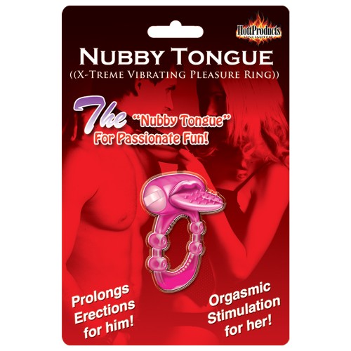 Anillo Vibrador Nubby Tongue X-treme