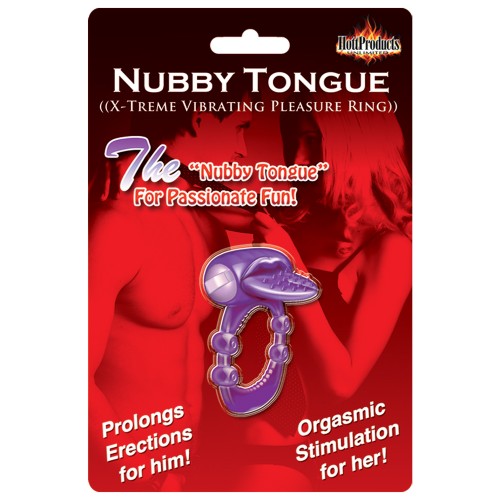 Anillo Vibrador Nubby Tongue X-treme - Potenciador de Placer