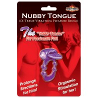 Anillo Vibrador Nubby Tongue X-treme - Potenciador de Placer