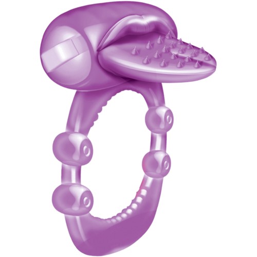 Anillo Vibrador Nubby Tongue X-treme - Potenciador de Placer