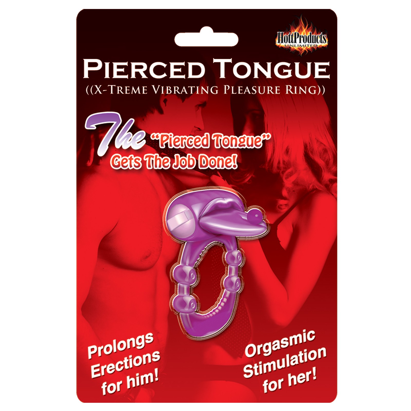 Vibrating Tongue Pleasure Ring