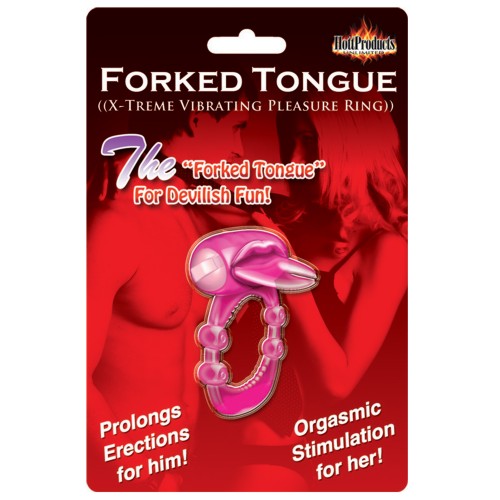 Anillo Vibrante Forked Tongue X-treme - Magenta