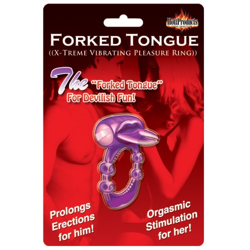 Forked Tongue X-treme Vibrating Pleasure Ring