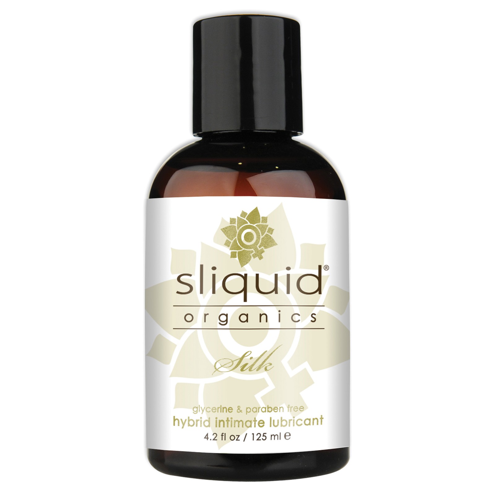 Lubricante Sliquid Organics Silk 4.2 oz para Placer Suave