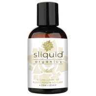 Lubricante Sliquid Organics Silk 4.2 oz para Placer Suave