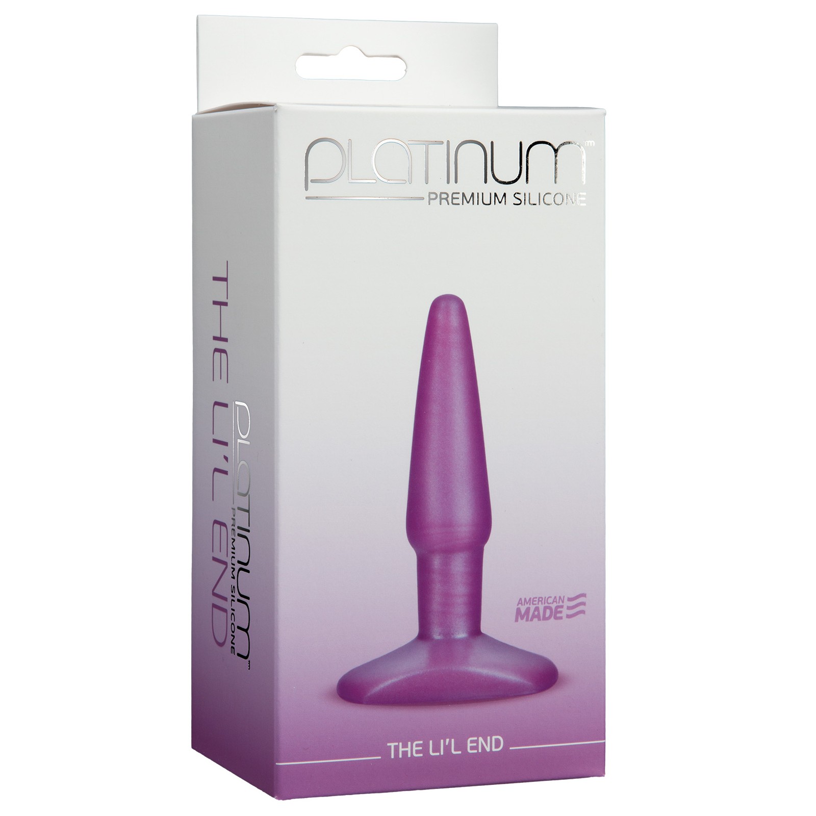 Platinum Silicone el Lil' End Morado