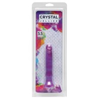 Crystal Jellies 5.5 Pulgadas Iniciador Anal Morado