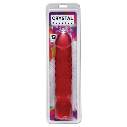 Massive Crystal Jellies Big Boy Dong - Pink