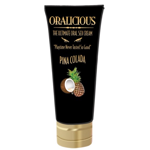 Oralicious Pina Colada Sex Cream 2 oz