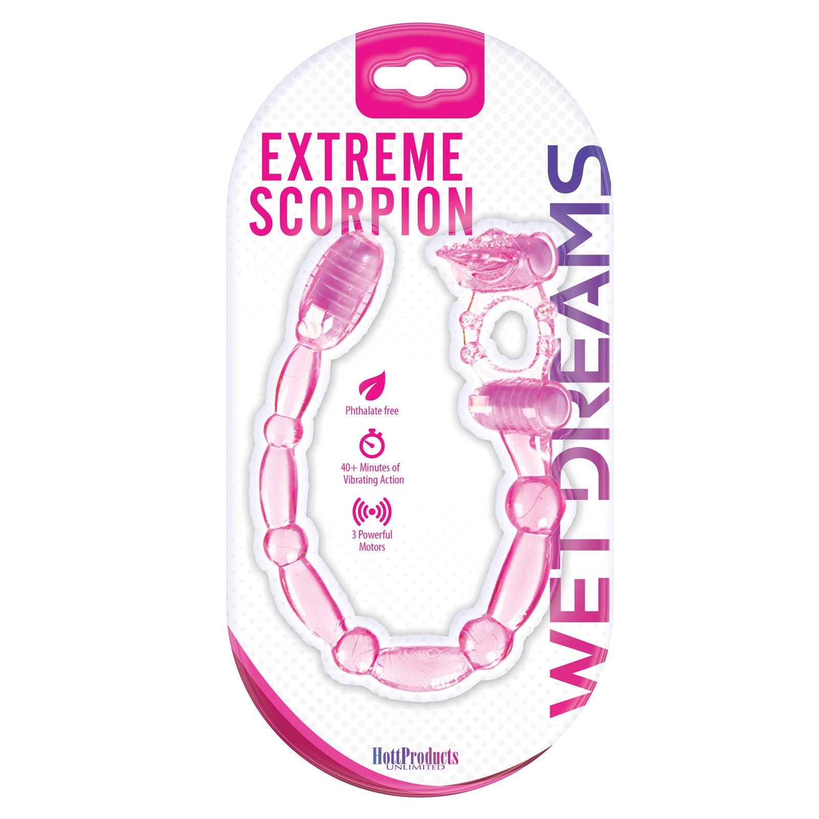 Wet Dreams Extreme Scorpion Pink