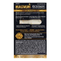 Condones Trojan Magnum Ecstasy - Protección Sensacional