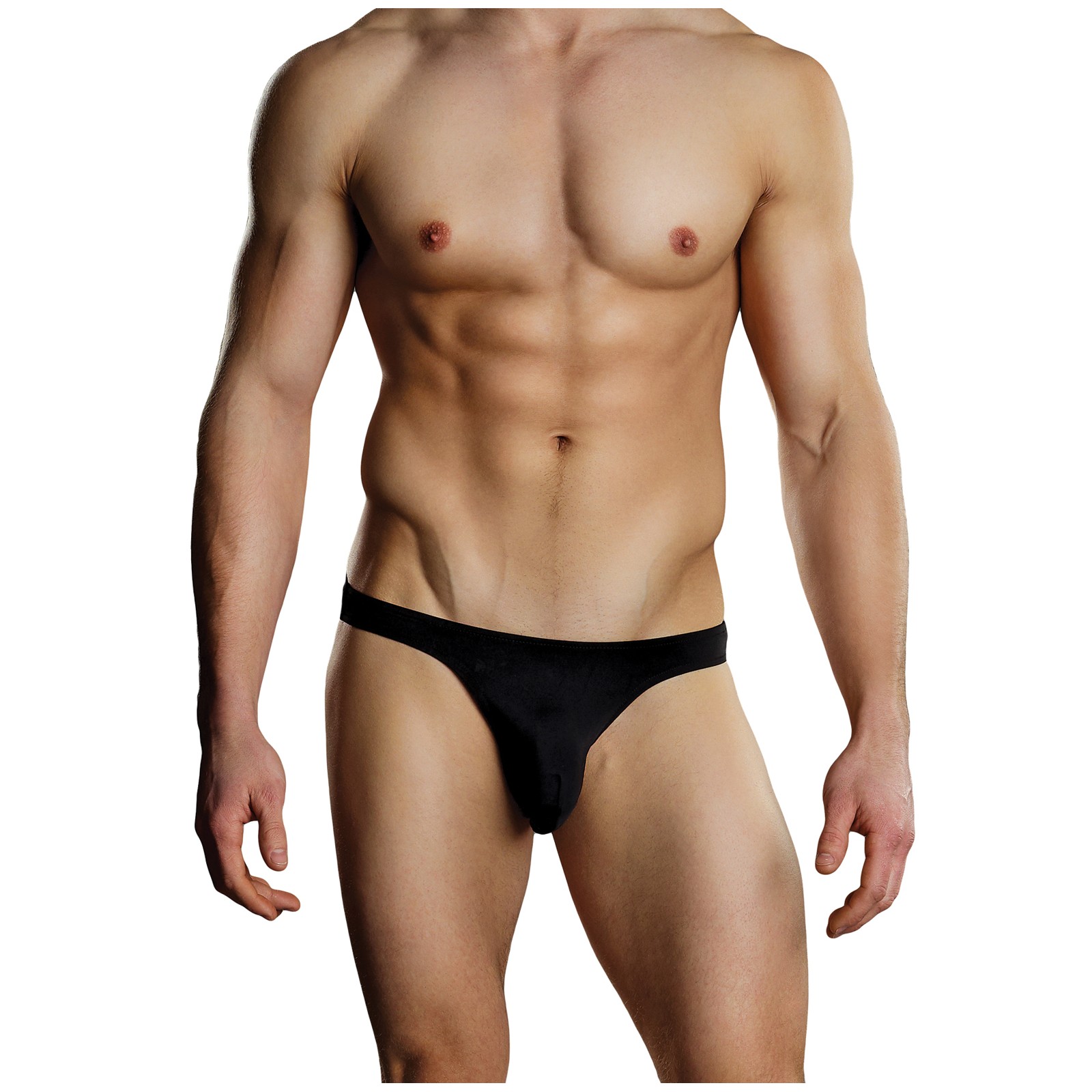 Male Power Bong Thong Black L/XL